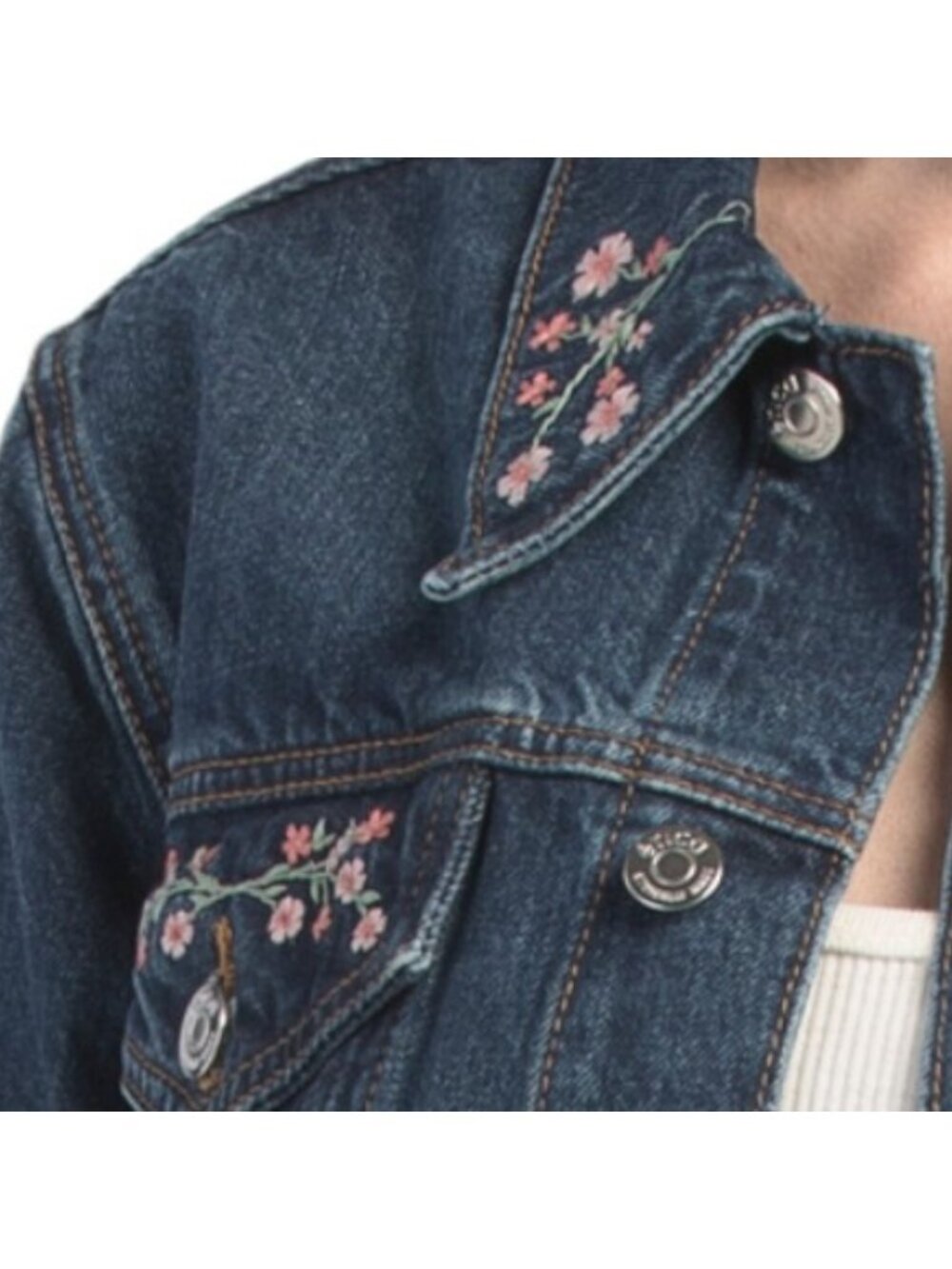 ETICA The Pixie Embroidered Denim Jacket - Picture 4 of 5
